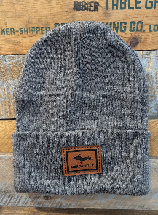 U.P. Mercantile Up North Beanie Hat - Storm Gray